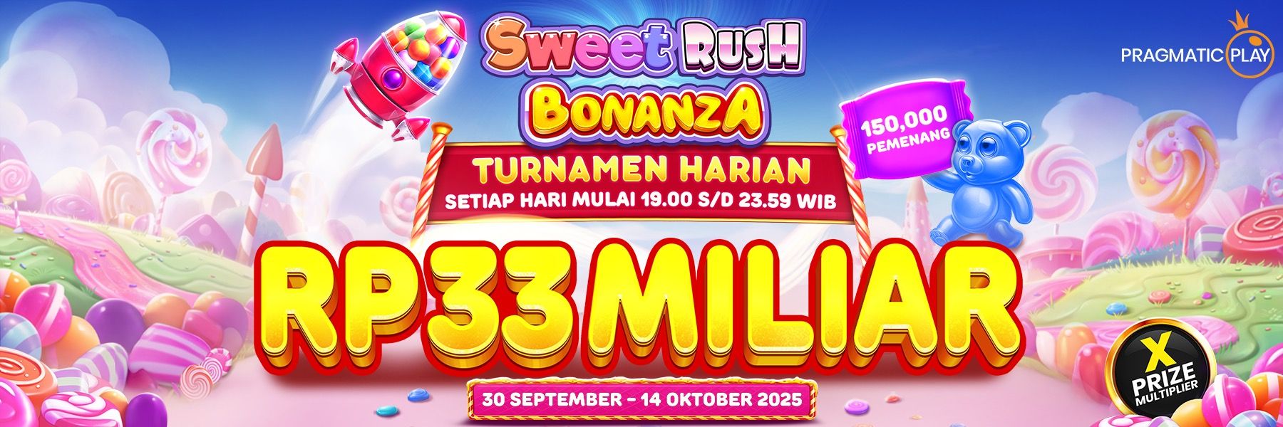 Sweet Rush Bonanza Daily Tournament