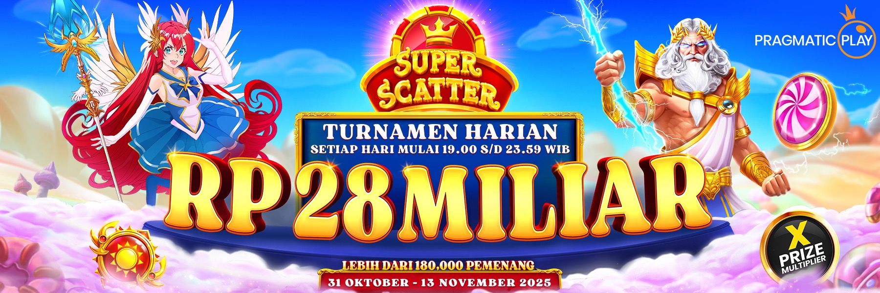 Super Scatter Series Daily Tournaments